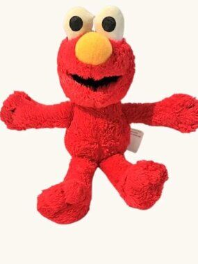 Vintage Elmo Stuffed Plush 9” Sesame Street 2014